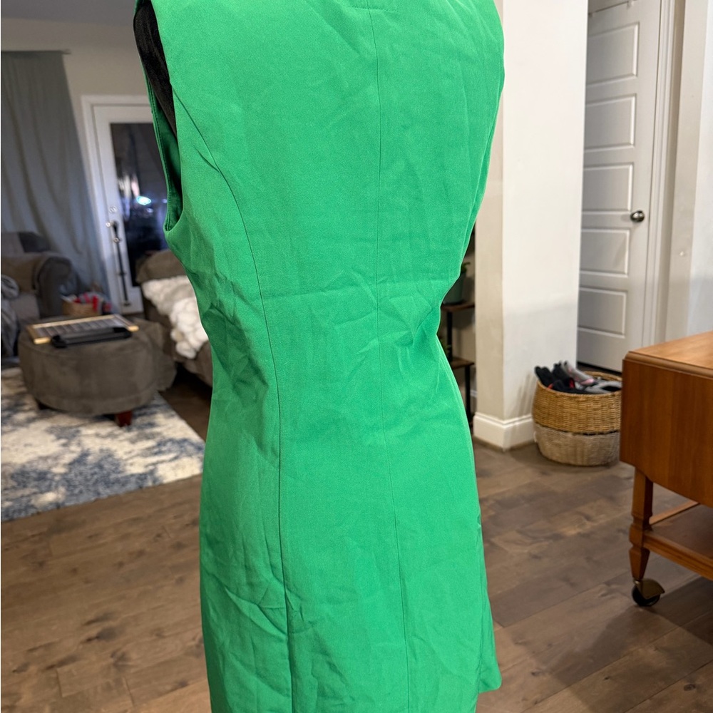 Haute Monde Vibrant Green Mini Dress - Picture 8 of 8